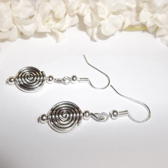 Silver Earring Set Everyday Casual Jewelry 6592 - Picture 4 of 8